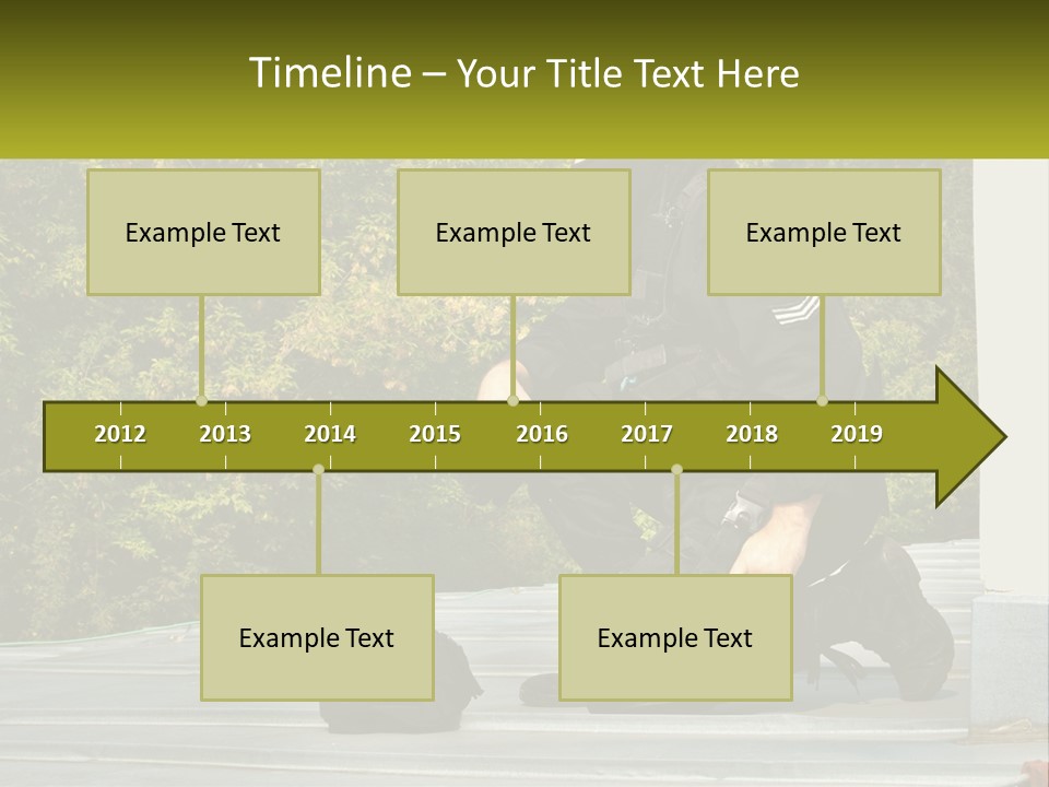 Residential Estate Man PowerPoint Template