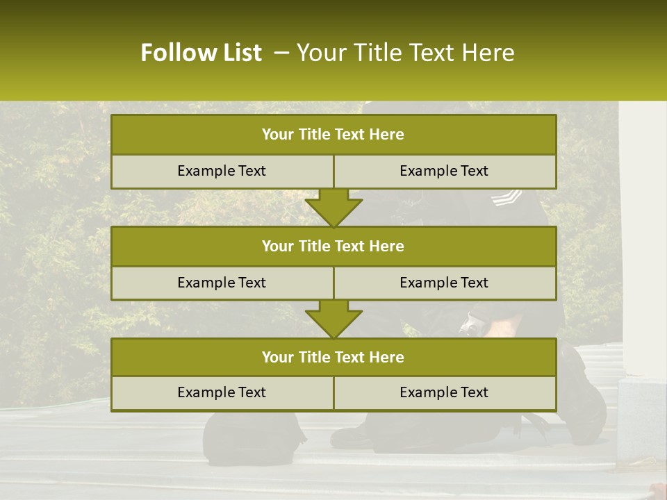 Residential Estate Man PowerPoint Template