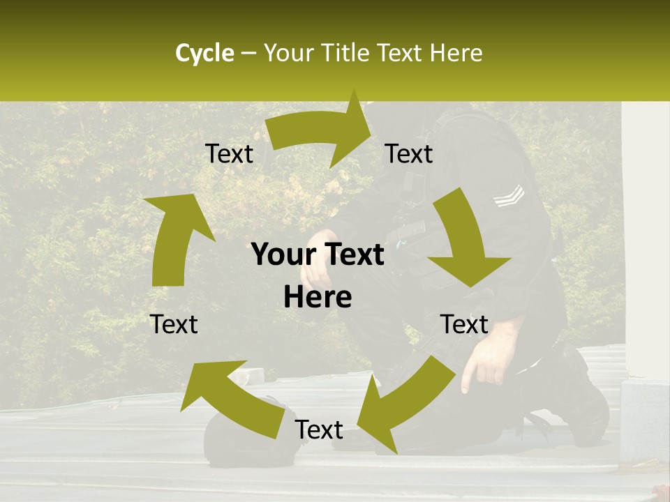 Residential Estate Man PowerPoint Template