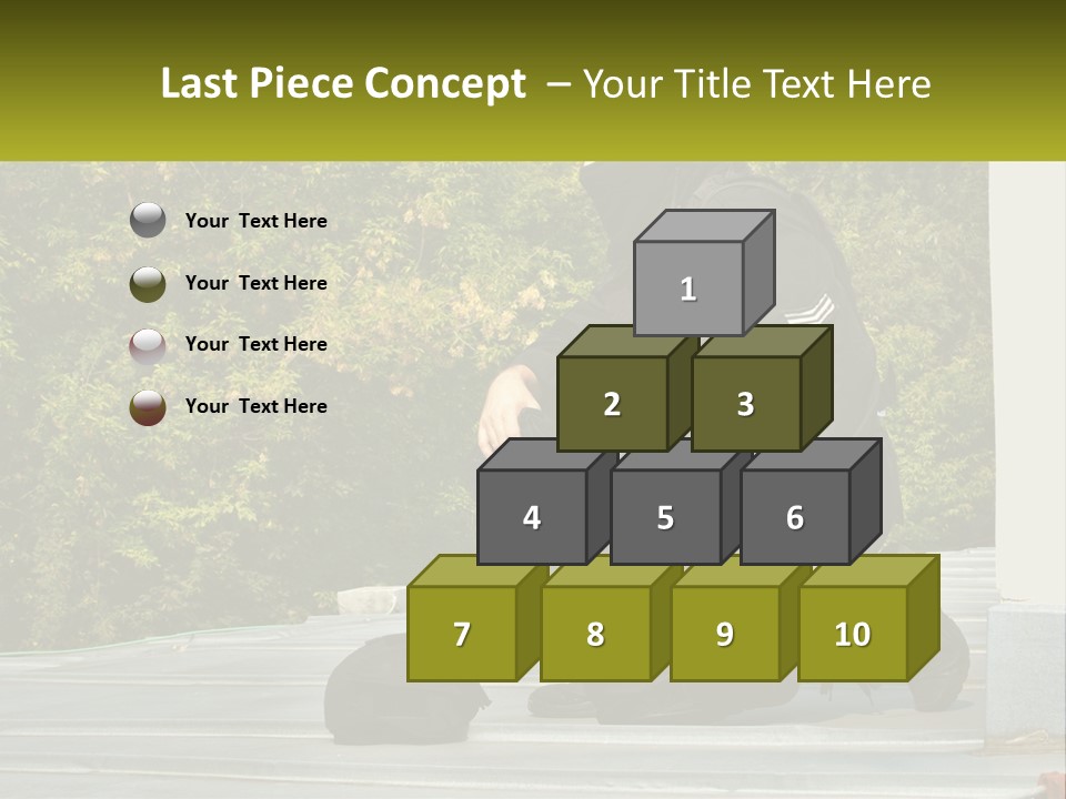 Residential Estate Man PowerPoint Template