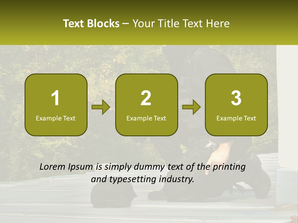 Residential Estate Man PowerPoint Template