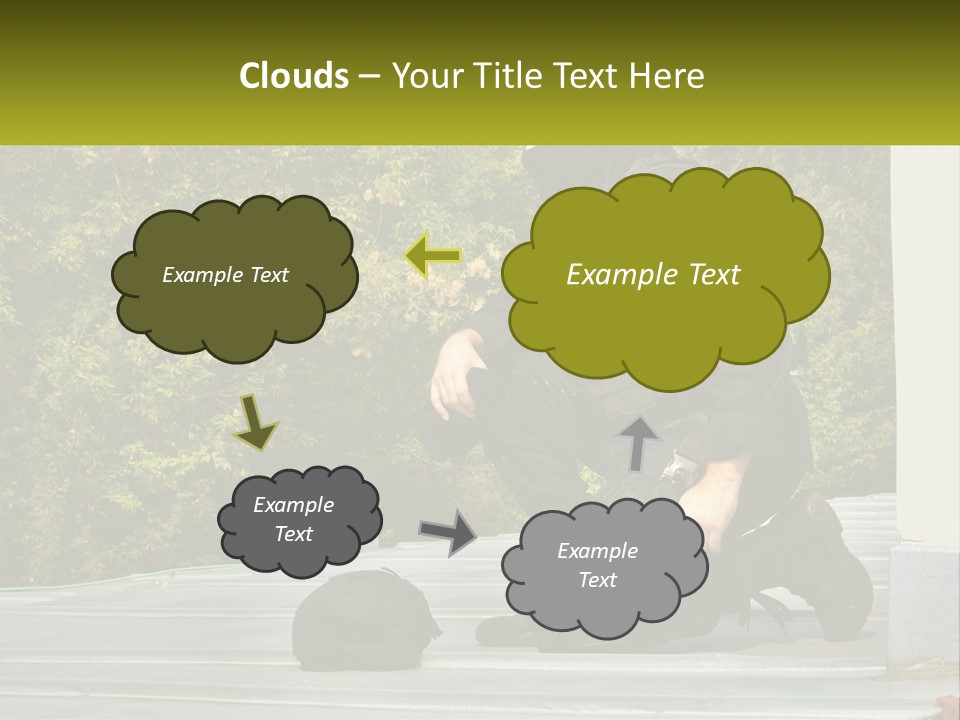 Residential Estate Man PowerPoint Template