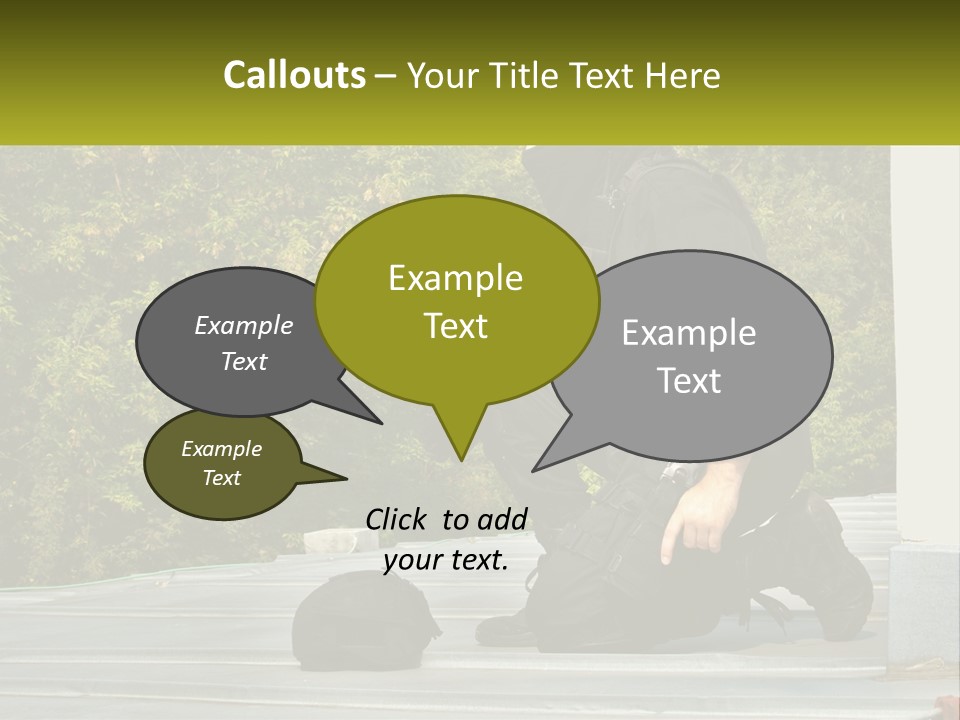 Residential Estate Man PowerPoint Template