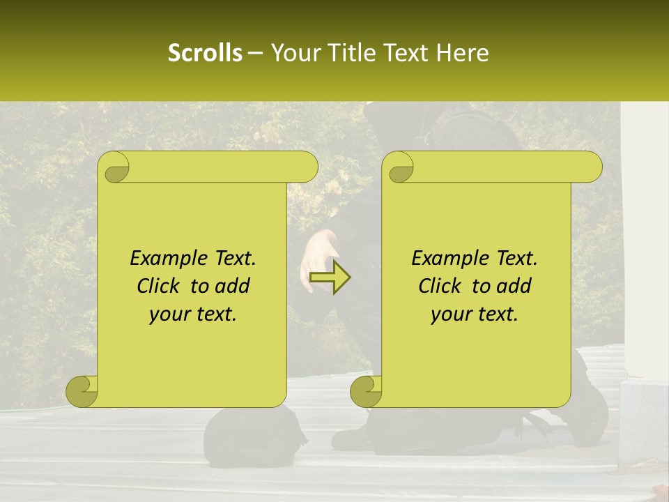 Residential Estate Man PowerPoint Template