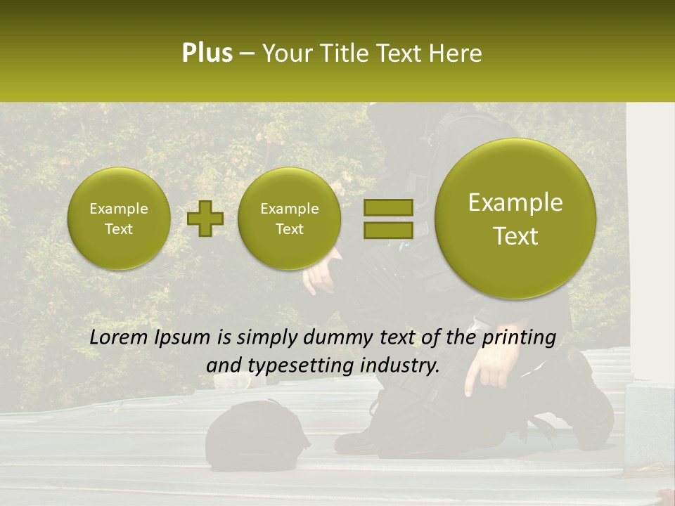 Residential Estate Man PowerPoint Template
