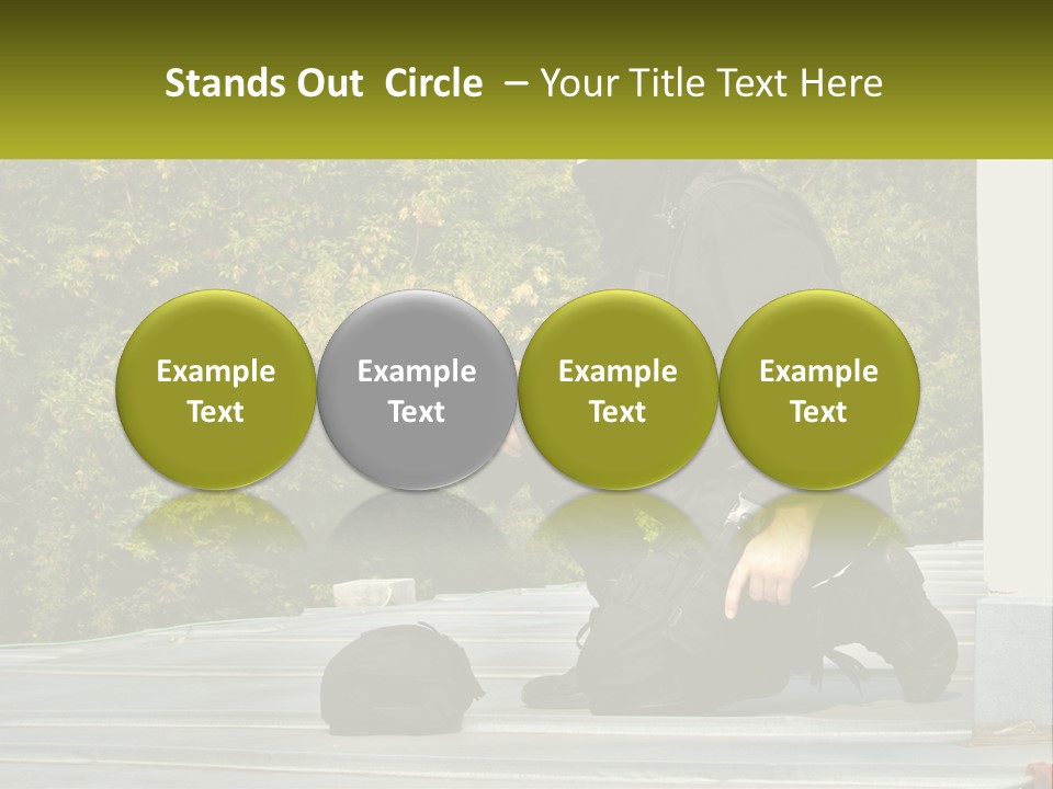 Residential Estate Man PowerPoint Template