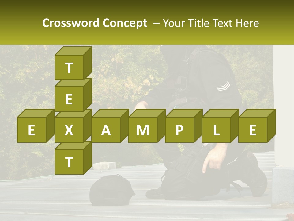 Residential Estate Man PowerPoint Template