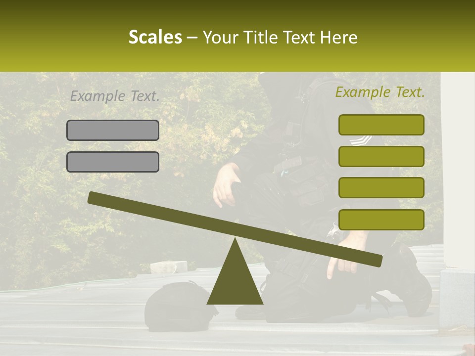 Residential Estate Man PowerPoint Template