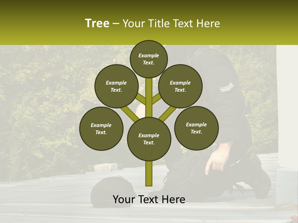 Residential Estate Man PowerPoint Template