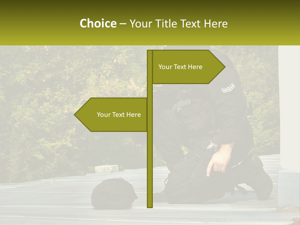 Residential Estate Man PowerPoint Template