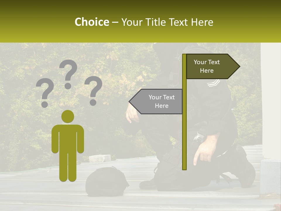 Residential Estate Man PowerPoint Template