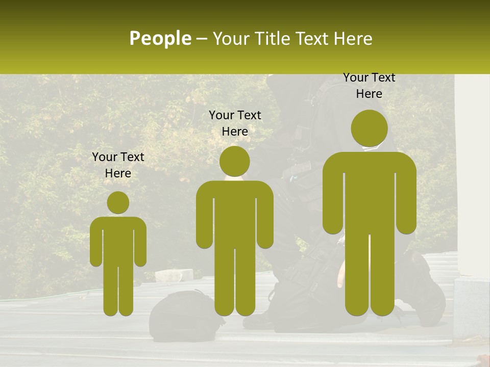 Residential Estate Man PowerPoint Template