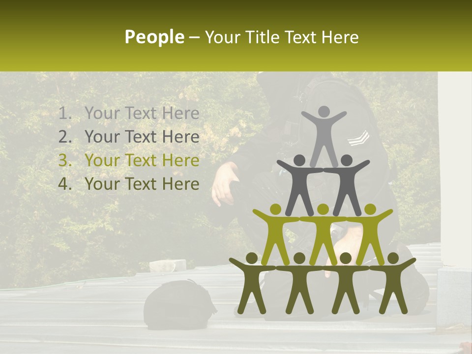 Residential Estate Man PowerPoint Template