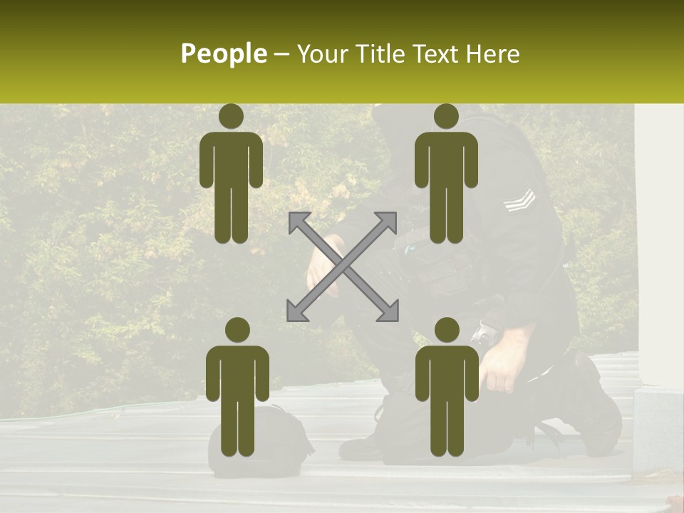 Residential Estate Man PowerPoint Template