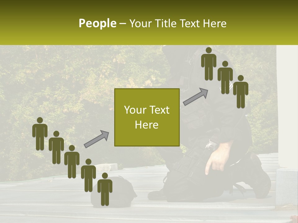 Residential Estate Man PowerPoint Template