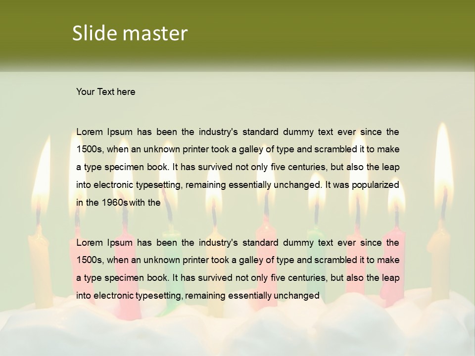 Nature Residential Model PowerPoint Template