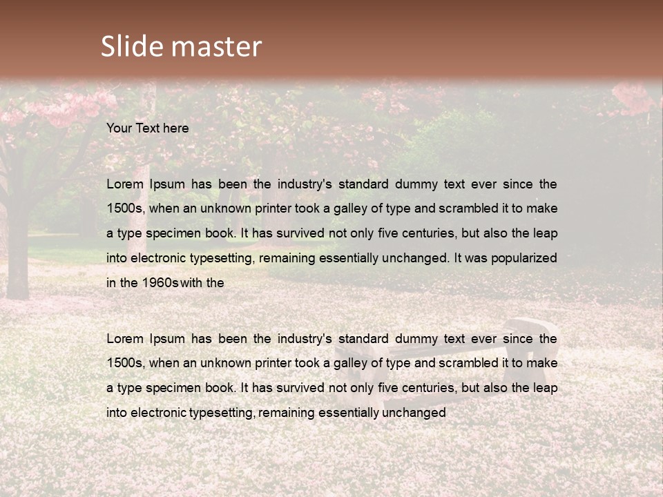 Nature Estate Man PowerPoint Template