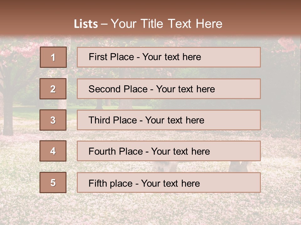 Nature Estate Man PowerPoint Template
