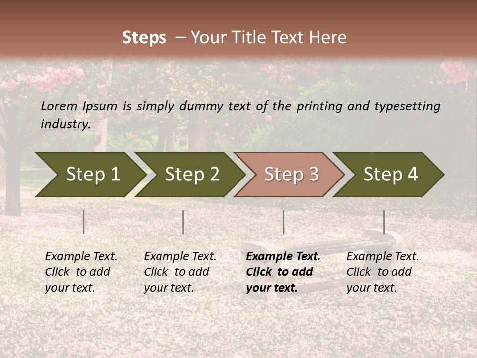 Nature Estate Man PowerPoint Template