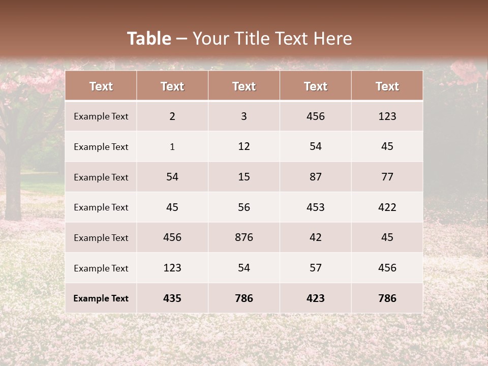 Nature Estate Man PowerPoint Template