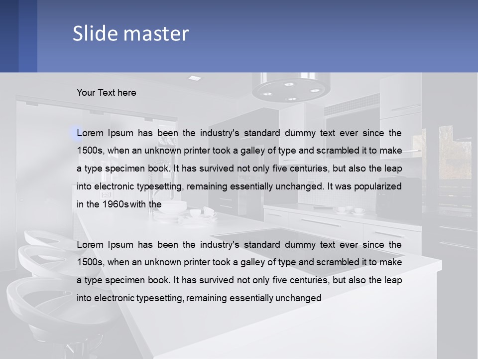 Leaf Blue Sky Dream PowerPoint Template