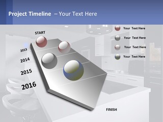 Leaf Blue Sky Dream PowerPoint Template