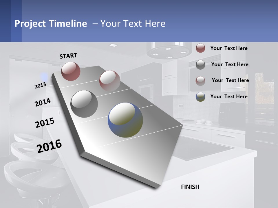 Leaf Blue Sky Dream PowerPoint Template