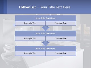 Leaf Blue Sky Dream PowerPoint Template