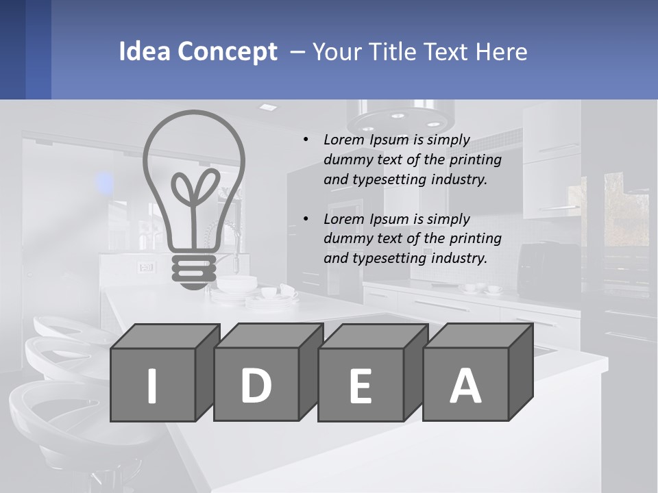 Leaf Blue Sky Dream PowerPoint Template