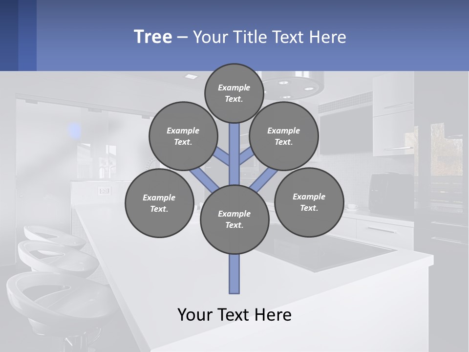 Leaf Blue Sky Dream PowerPoint Template