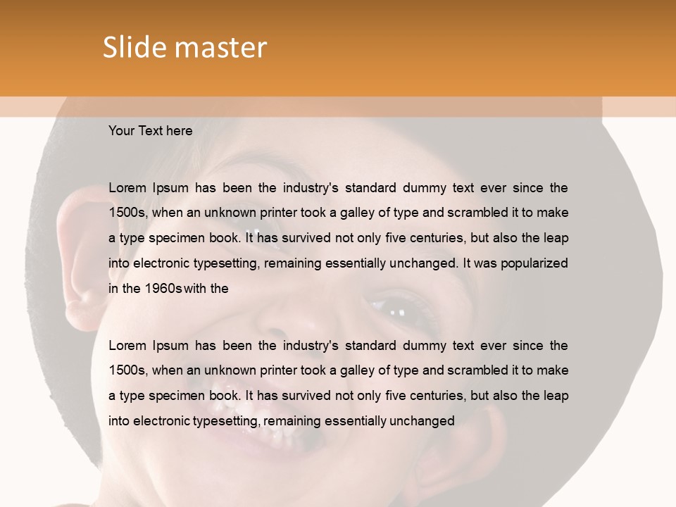 Hand Dream Sale PowerPoint Template