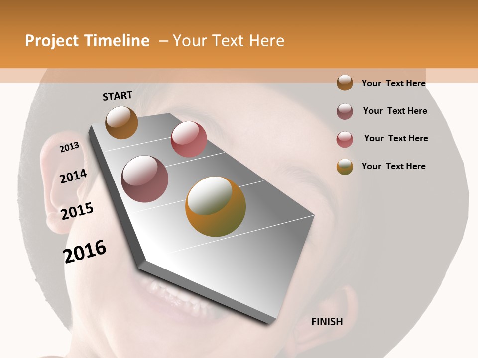Hand Dream Sale PowerPoint Template