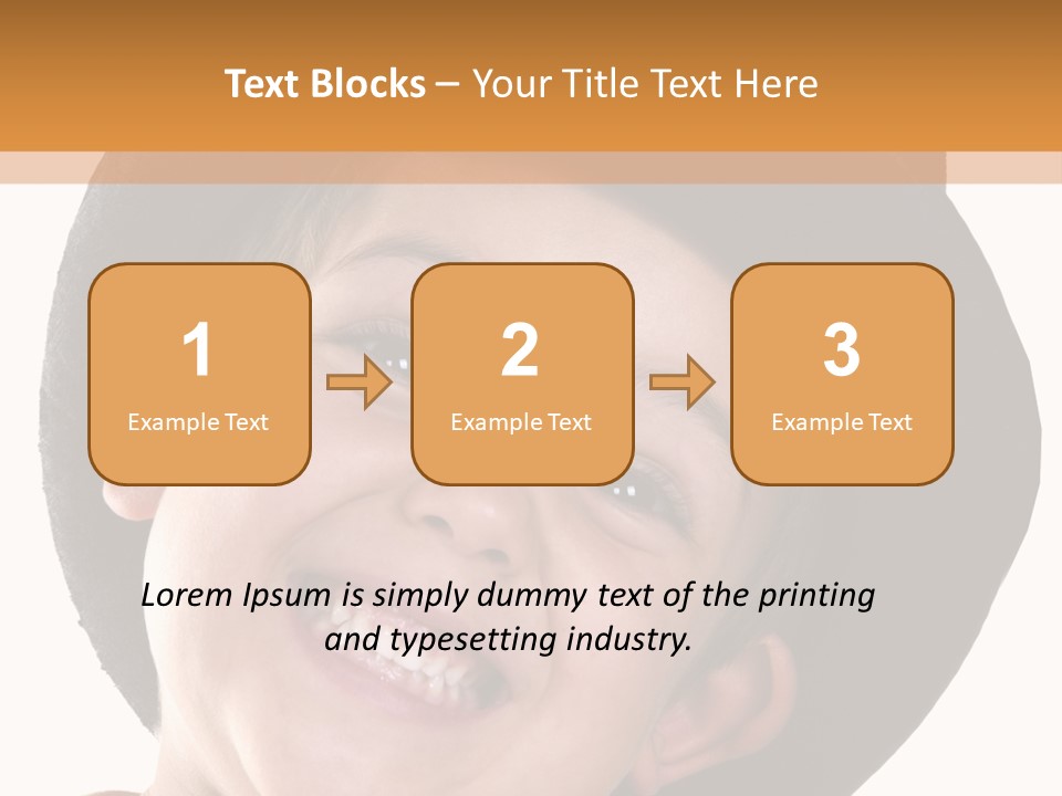 Hand Dream Sale PowerPoint Template