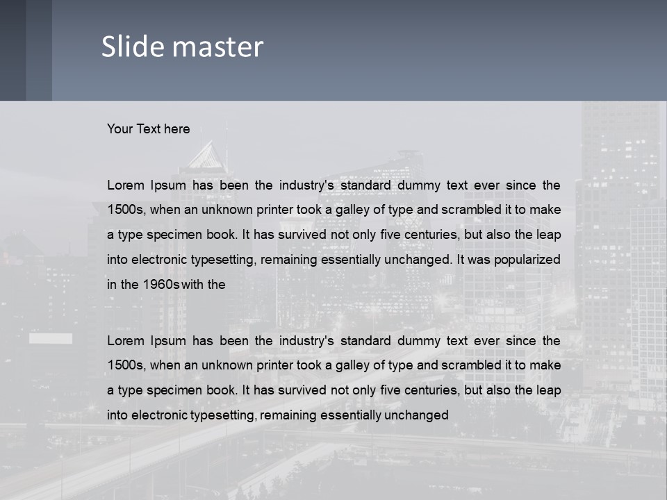 Build Park Dream PowerPoint Template