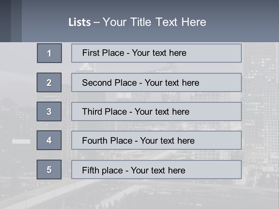 Build Park Dream PowerPoint Template
