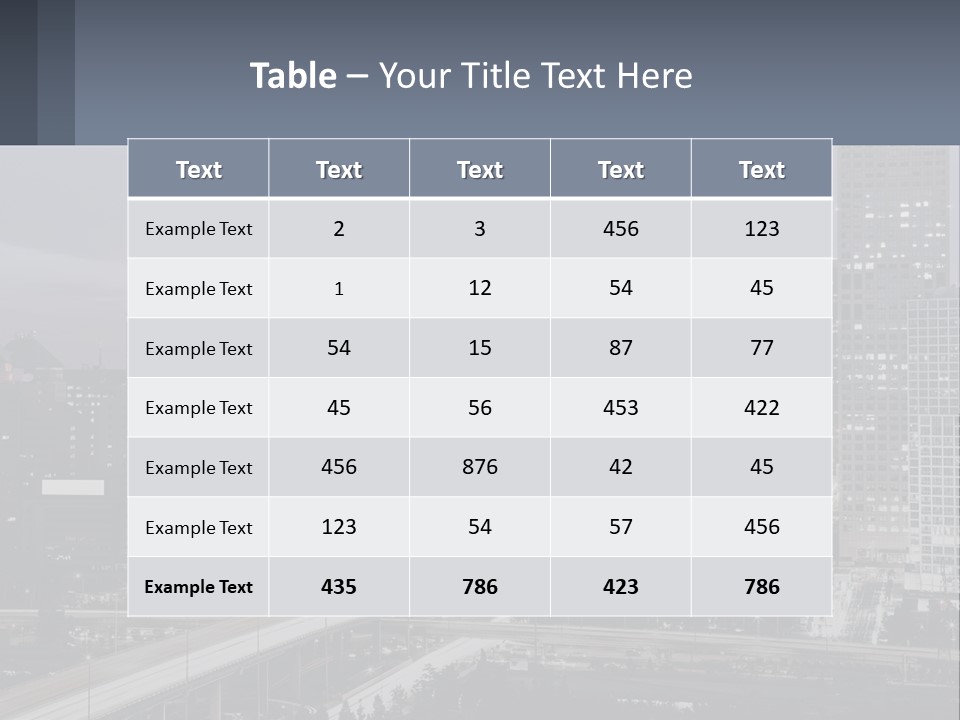 Build Park Dream PowerPoint Template