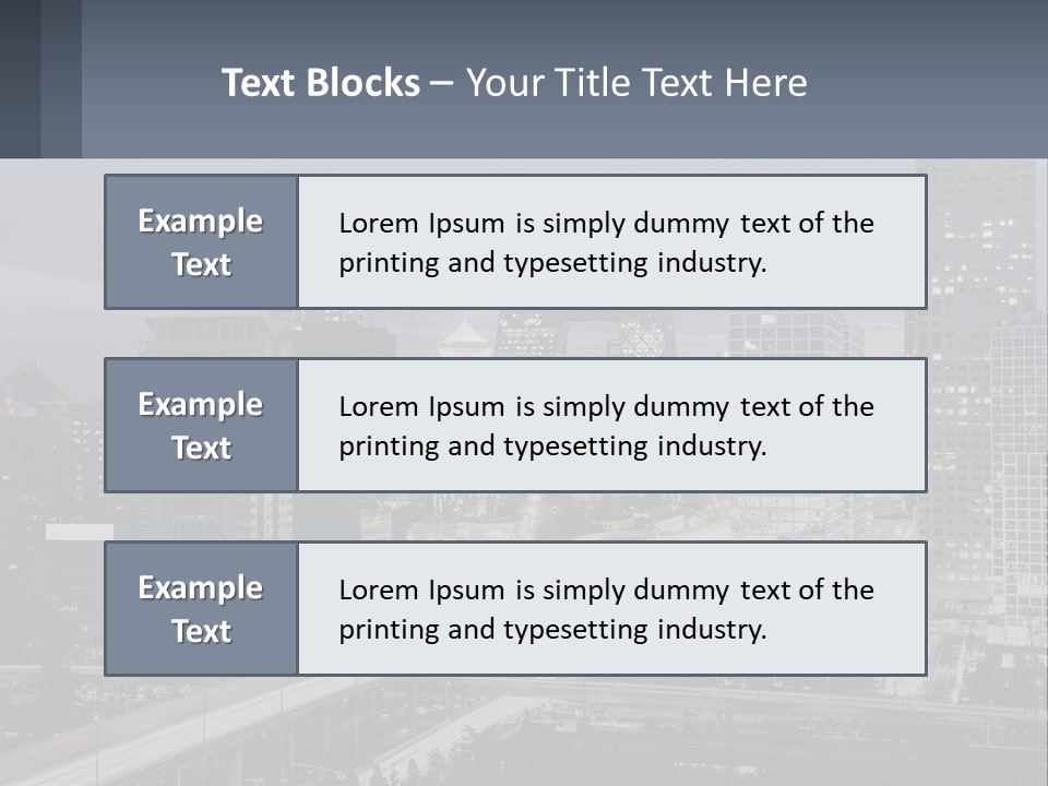 Build Park Dream PowerPoint Template