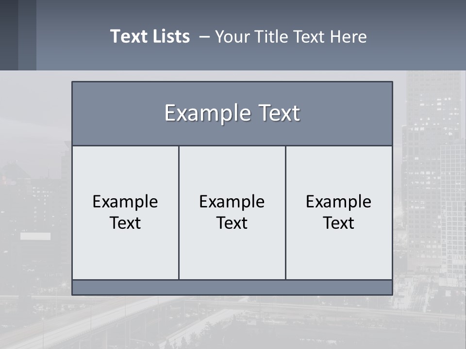 Build Park Dream PowerPoint Template