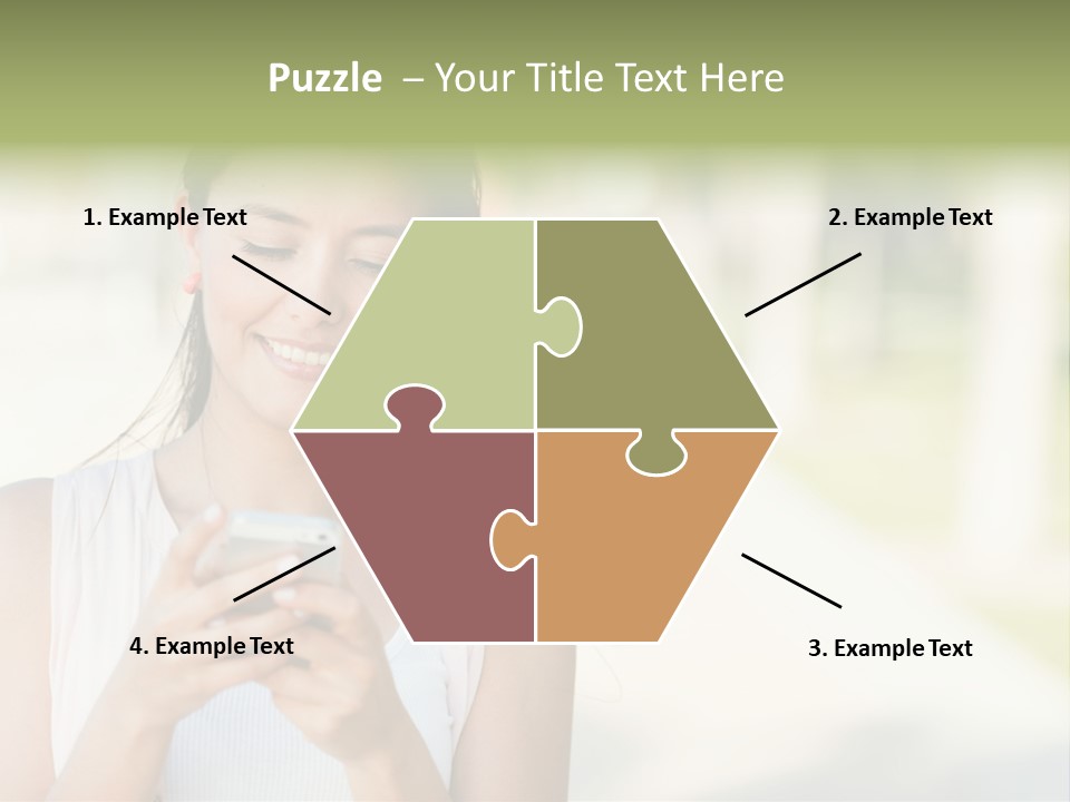 Sky Business Green PowerPoint Template