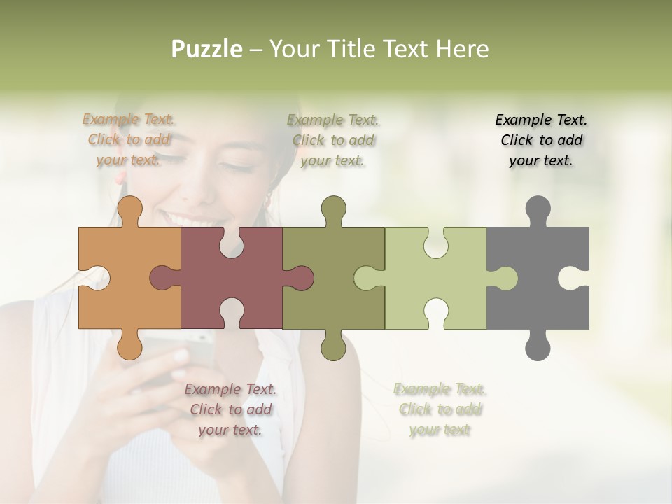 Sky Business Green PowerPoint Template