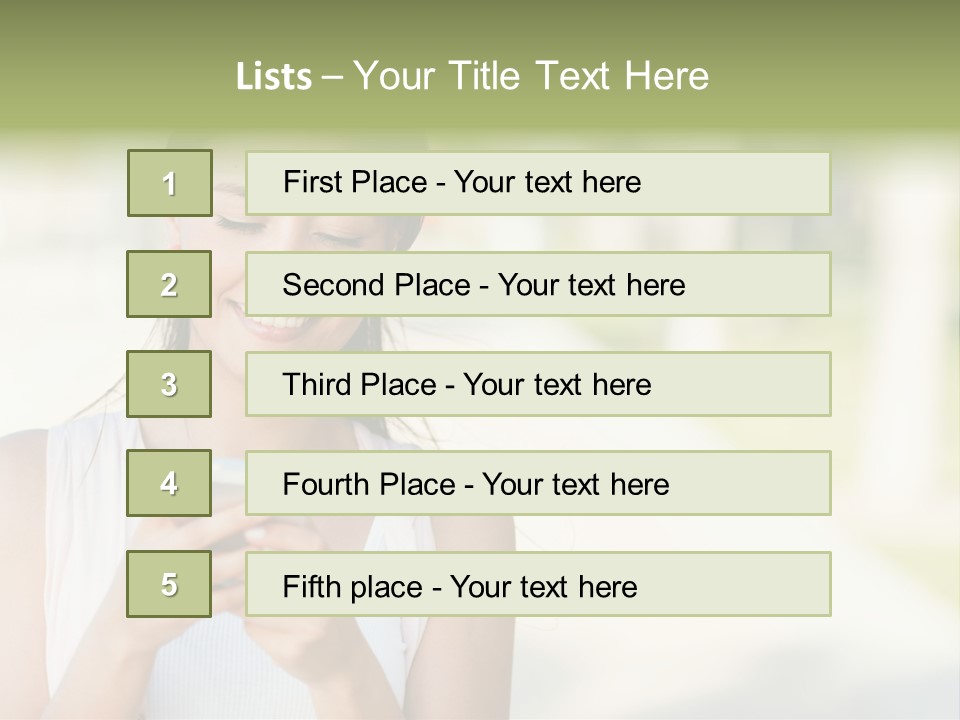Sky Business Green PowerPoint Template
