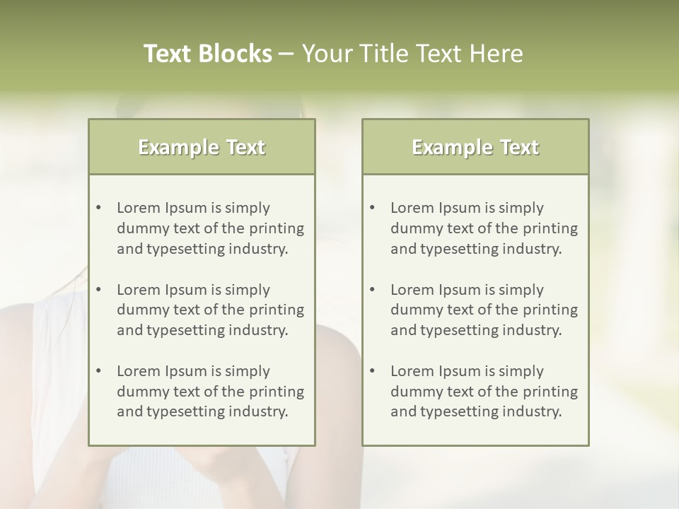 Sky Business Green PowerPoint Template