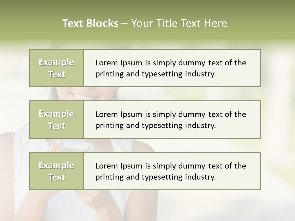 Sky Business Green PowerPoint Template