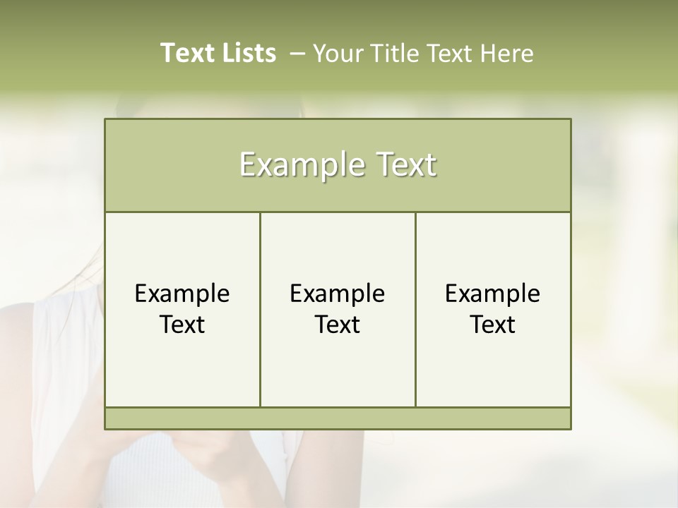 Sky Business Green PowerPoint Template