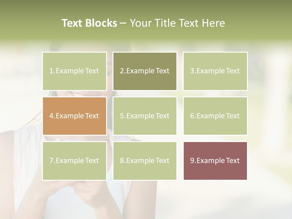 Sky Business Green PowerPoint Template