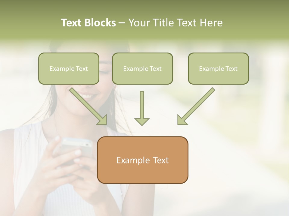 Sky Business Green PowerPoint Template