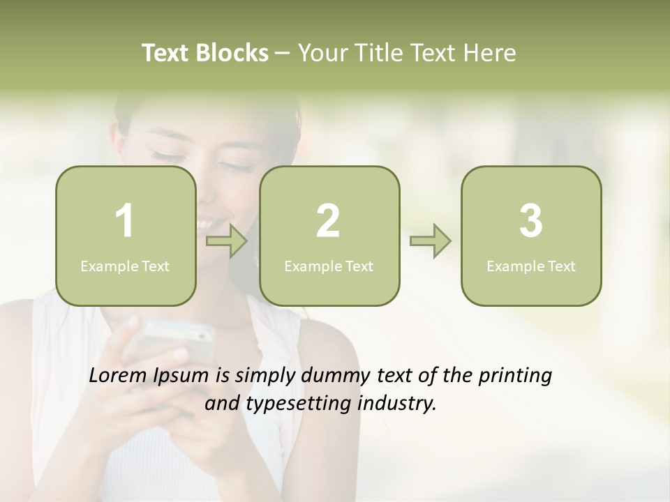 Sky Business Green PowerPoint Template