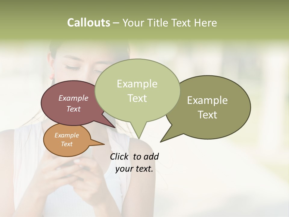 Sky Business Green PowerPoint Template