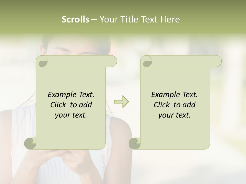Sky Business Green PowerPoint Template