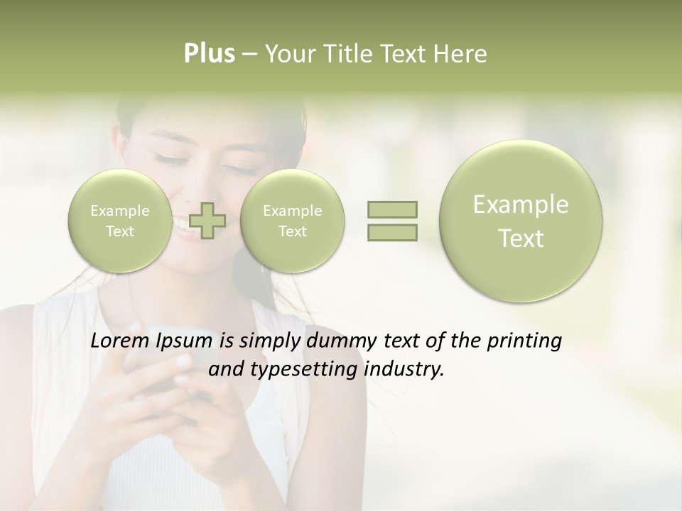 Sky Business Green PowerPoint Template